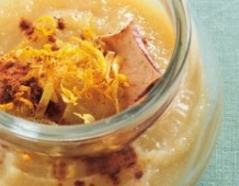 mousse di mela agli agrumi