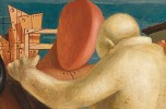 Giorgio de Chirico, Il figliol prodigo, 1922 Tempera su tela, 87 x 59 cm, particolare © G. de Chirico by SIAE 2019