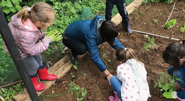 Educazione alimentare con l'orto didattico di Slow Food