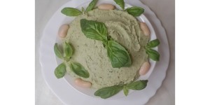 Hummus di cannellini al basilico