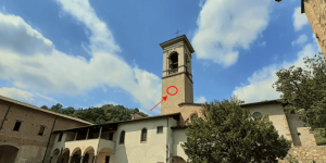 Posizione nido del Gheppio ad Astino