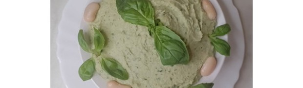 Hummus di cannellini al basilico