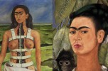 Da sinistra: Frida Kahlo, Autoritratto con scimmia - Columnarota