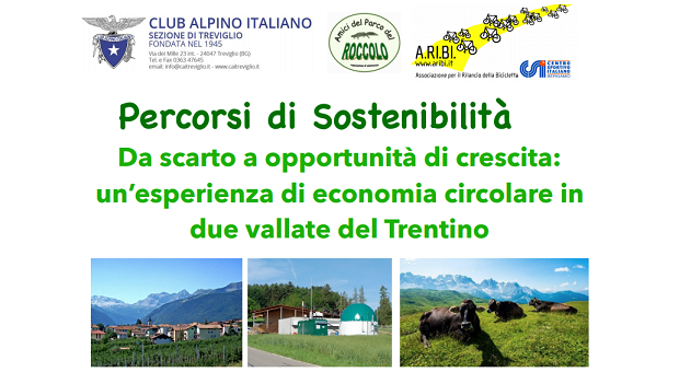 Percorsi di sostenibilità - Da scarto a opportunità di crescita: un’esperienza di economia circolare in due vallate del Trentino