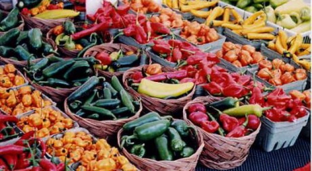 Mercato agricolo in alta quota