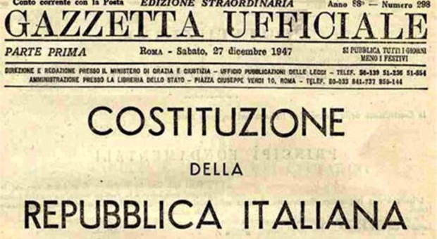 Valore e attualità della Costituzione Repubblicana 