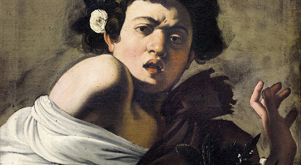 Caravaggio, Fanciullo morso da un ramarro