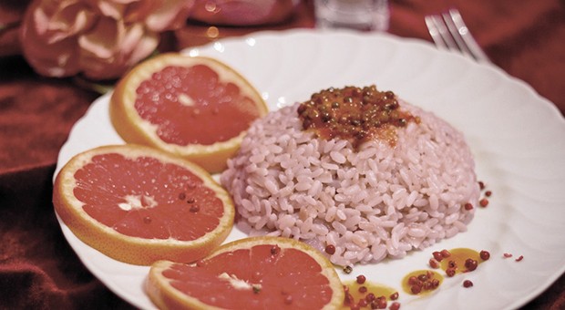 Risotto al pompelmo 
